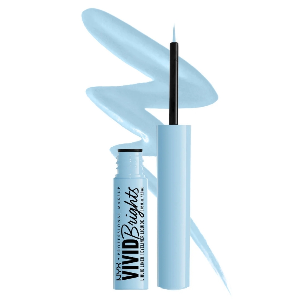NYX Vivid Brights Matte Liquid Eyeliner – Blue Thang – NEW in Box